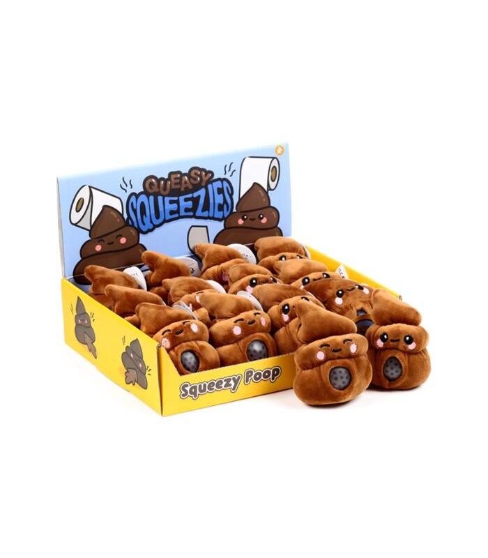 Brinquedo de pelúcia espremível Queasy Squeezies C