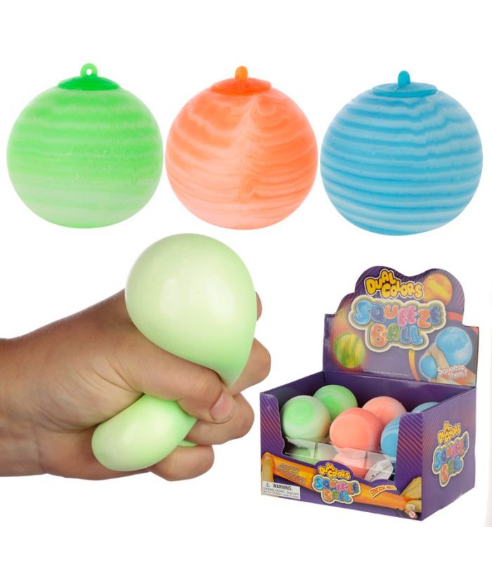 Juguete Pelota Estrujable - Color Fluor 7cm