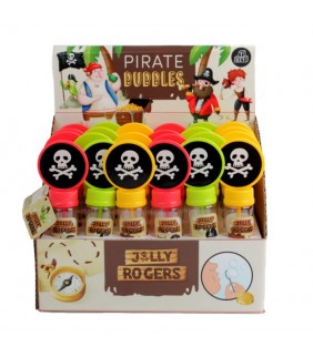 Pompero de Juguete Burbujas Piratas Jolly Roge