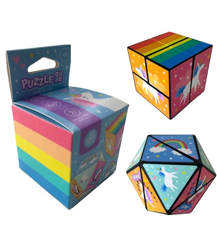 Cubo Puzzle Unicornio Mágico