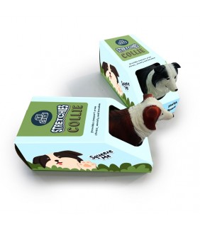 Juguete Estrujable Elástico Perro Border Collie