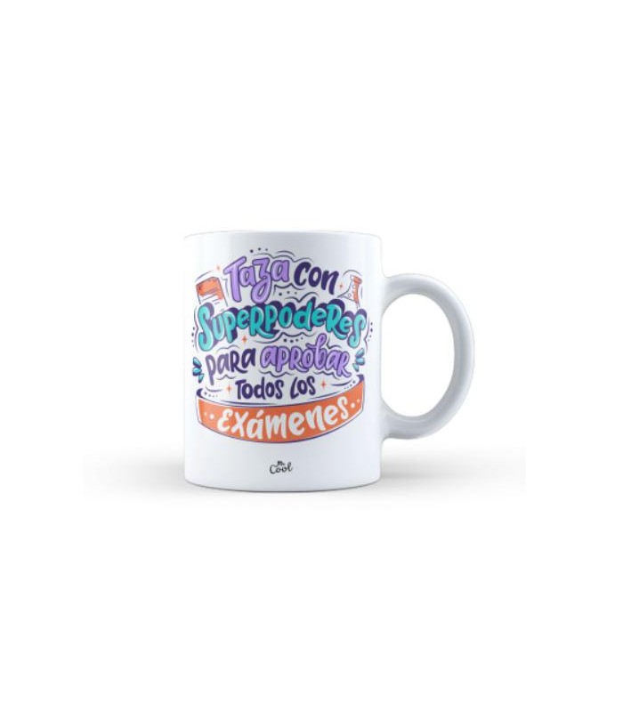 Taza – Taza con superpoderes para aprobar   