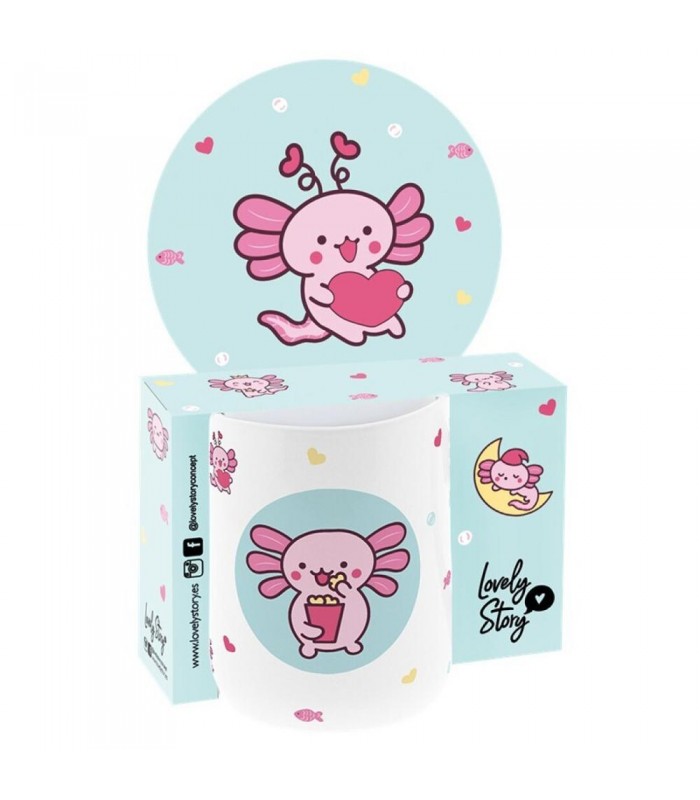 TAZA / MUG 330ML - AXOLOTE - MINT