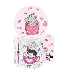 TAZA / MUG 330ML - CATS - ICE
