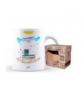 Taza – Positividad determinación y café mi plaza e