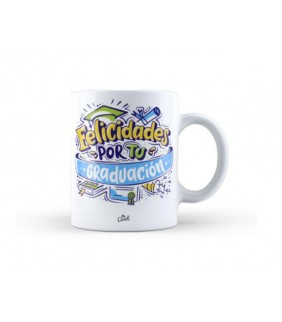 Taza – Felicidades por tú graduación 