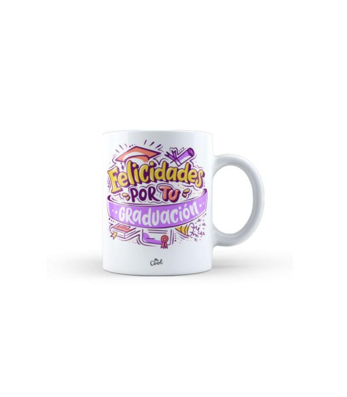Taza – Felicidades por tú graduación – color 2
