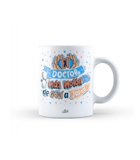 TAZA EL DOCTOR MÁS MOLÓN DE AQUÍ A JAPÓN