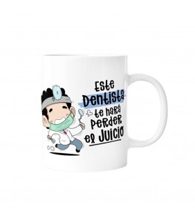 TAZA - ESTE DENTISTA TE HARÁ PERDER EL JUICIO  CHI