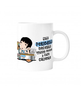 TAZA - ESTA PERIODISTA NECESITA NOTICIAS FRESCAS Y