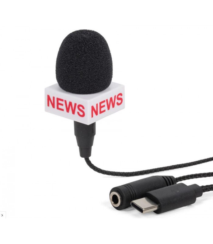 Breaking News Mini Microphone