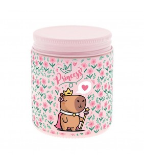 VELA AROMÁTICA / CANDLE - PINK - QUEEN CAPIBARA