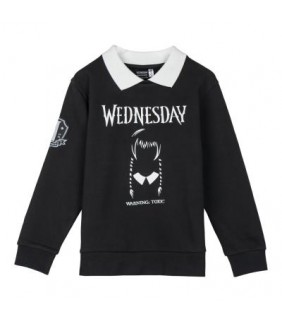 sudadera cotton brushed wednesday 8 Años