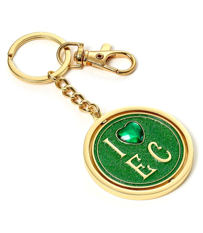 Wicked I love Emerald City Spinning Keyring