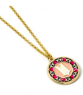 Wicked 'W' logo with Crystal Border necklace