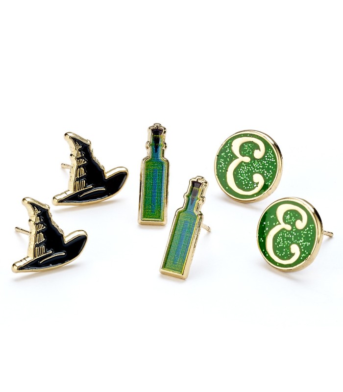 Wicked Elphaba Stud Earring Set