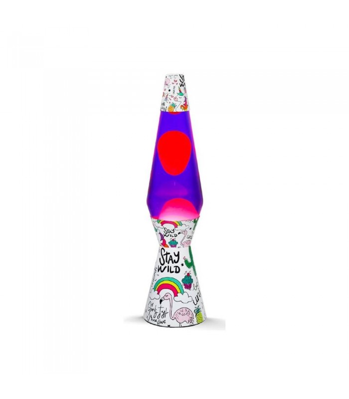 Lámpara de Lava Unicornio
