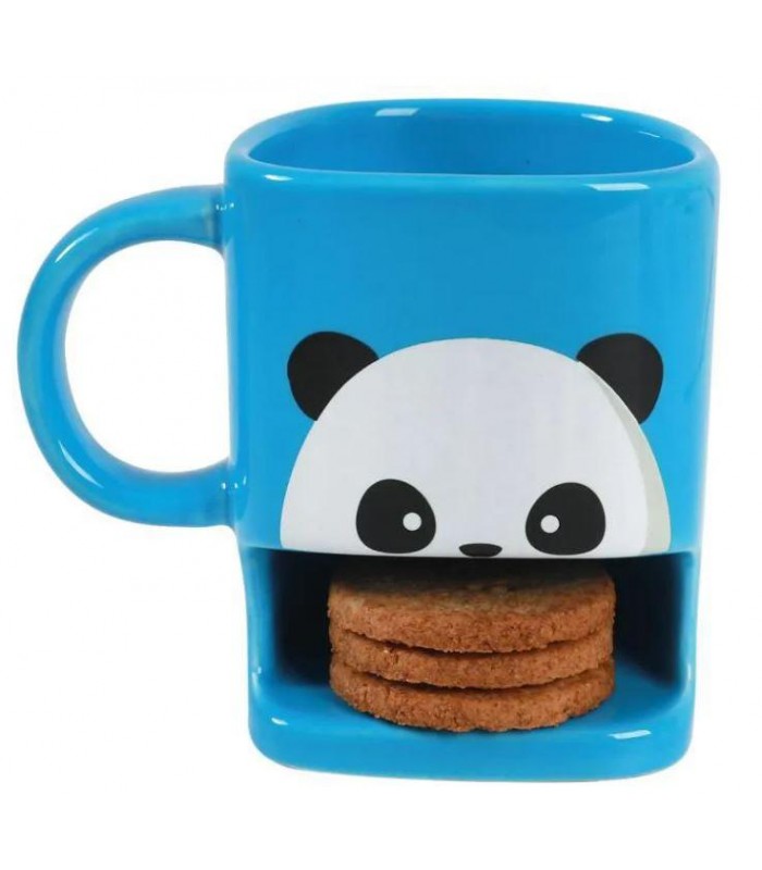 TAZA PORTA GALLETAS PANDA 250ML