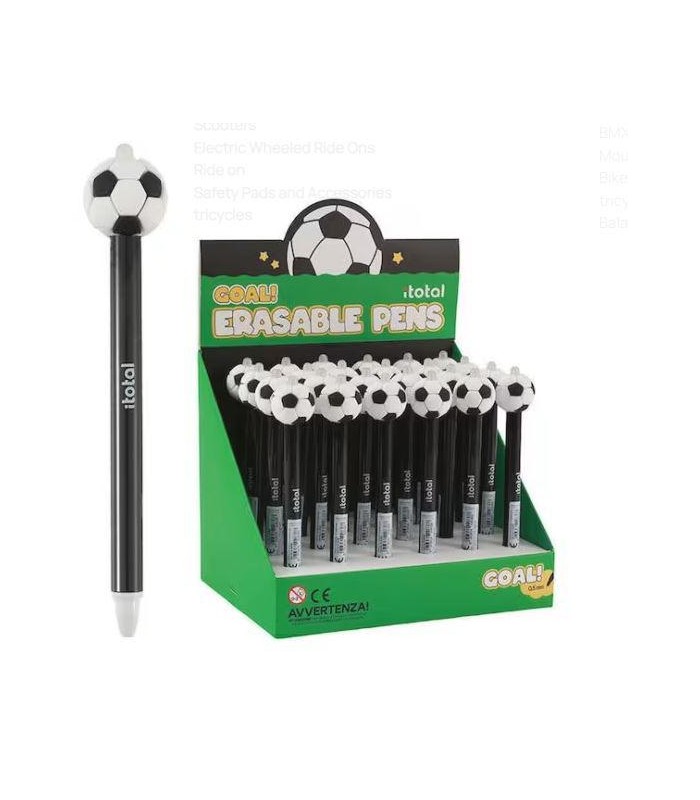 Boligrafo Borrable Futbol