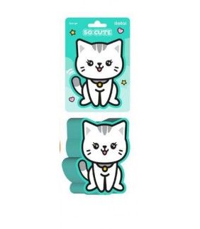 ESPONJA GATO BLANCO