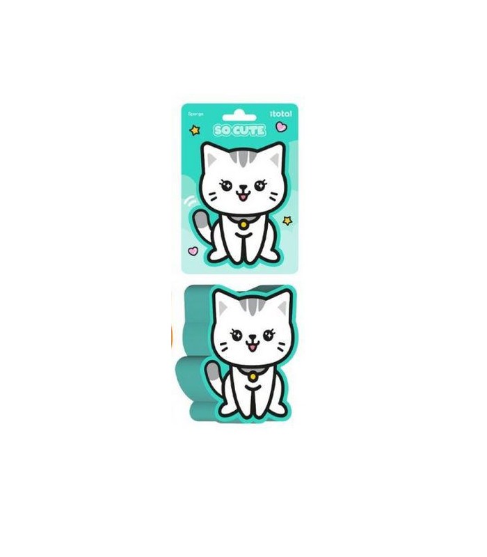 ESPONJA GATO BLANCO