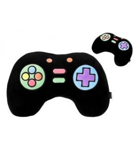Cojin Poliester I-Total Let´s Play Negro