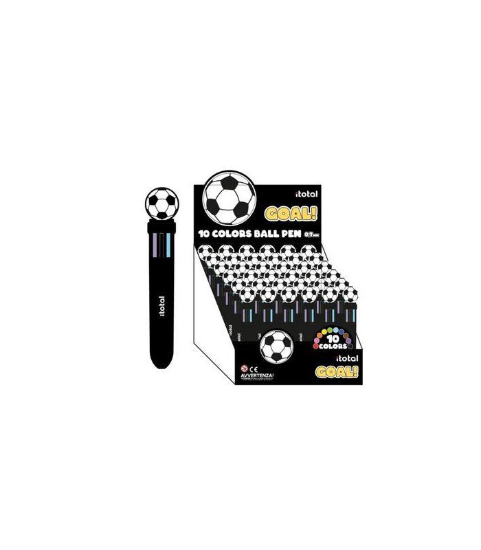 Bolografo Multicolor Balon de Futbol