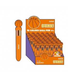 Boligrafo Multicolor Baloncesto