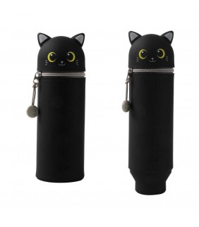Portalapices gato Negro