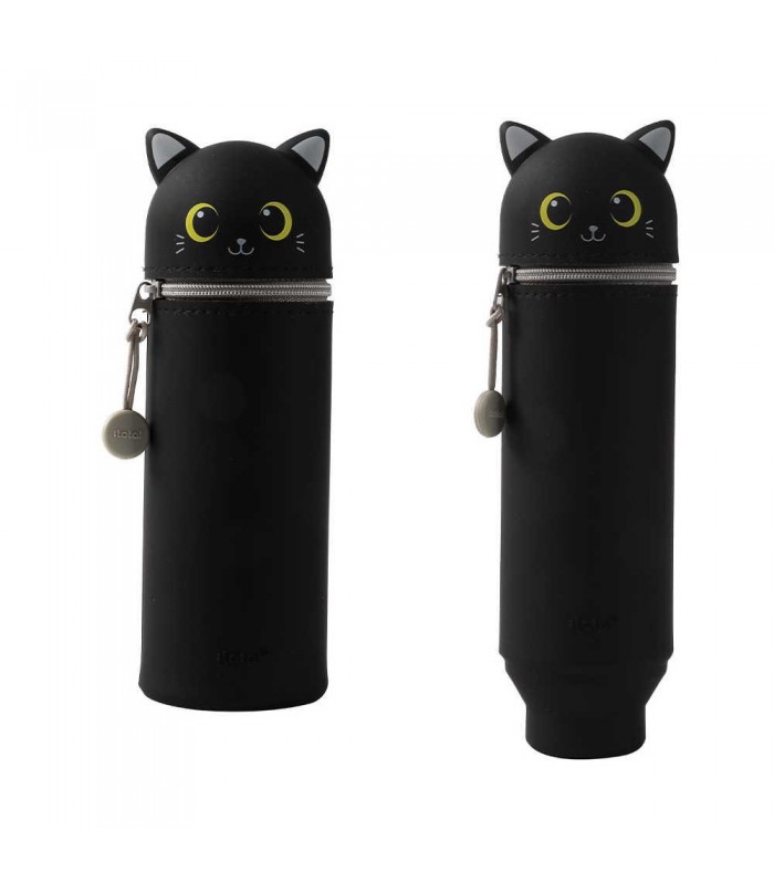 Portalapices gato Negro