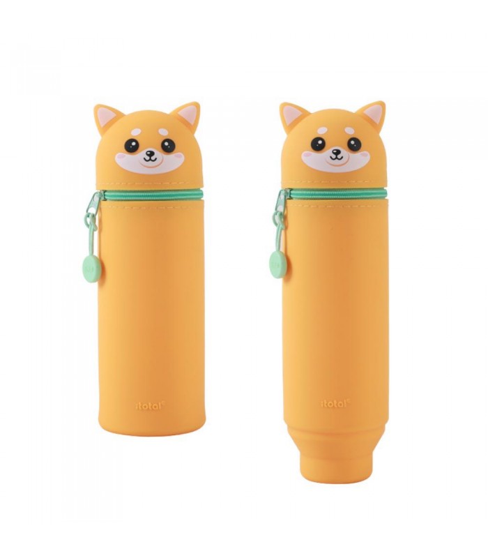 Portalapices Gatito Naranja