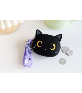 Monedero Gato Negro