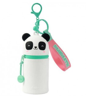 LLAVERO SILICONA PANDA
