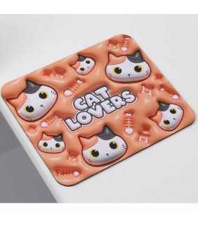 Alfombrilla Raton Gatos