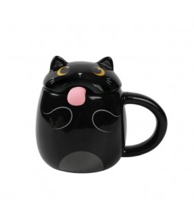 Taza con lengua BLACK CAT