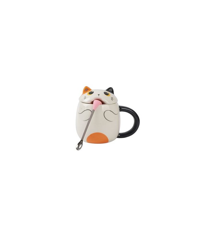 taza con lengua cat 
