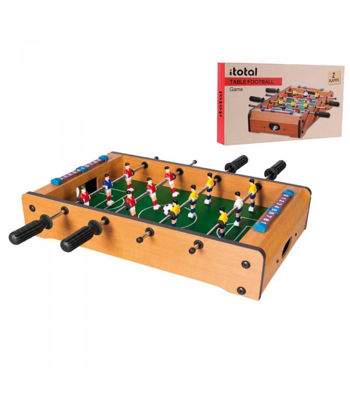 Futbolín de mesa portátil