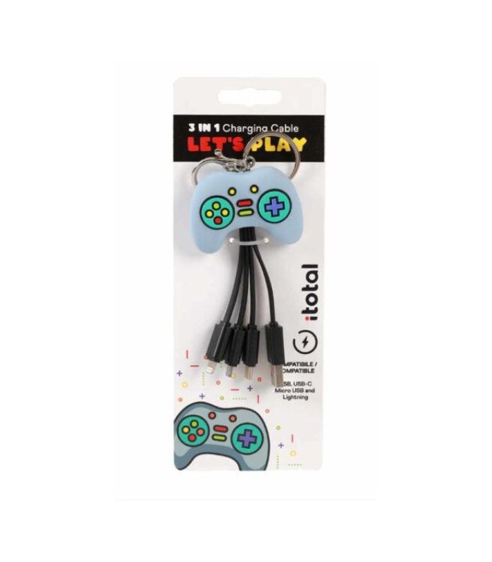 Cable usb 3 en 1 Lets Play