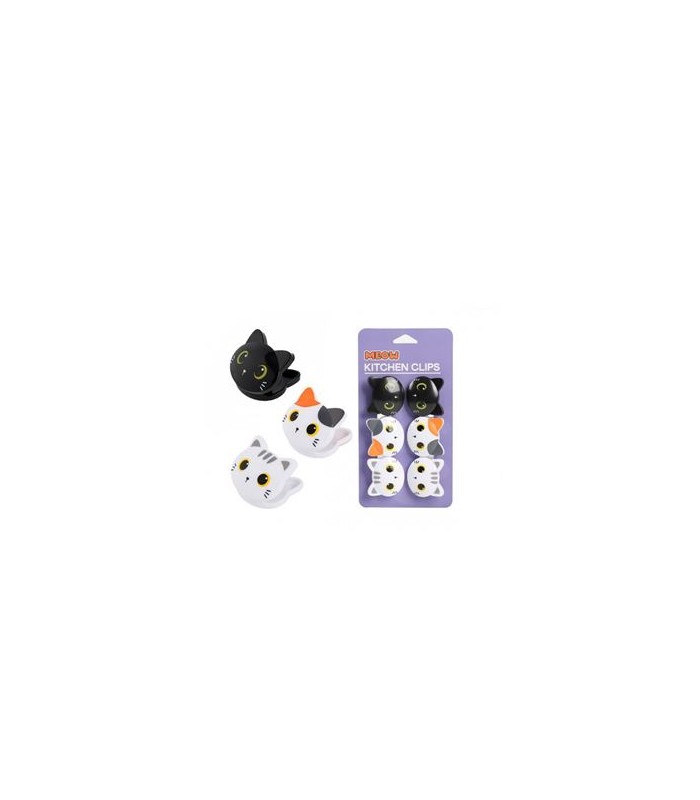 Set de 6 pièces Clips Assortiment Itotal Cat