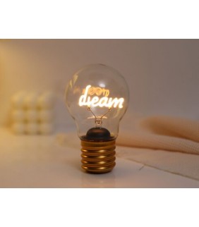 Luz Con Forma De Bombilla Dream