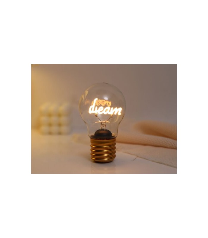 Luz Con Forma De Bombilla Dream