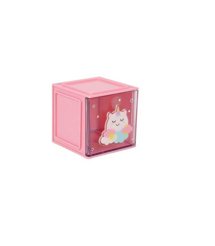 ORGANIZADOR DE ESCRITORIO CUBO UNICORNIO I TOTAL