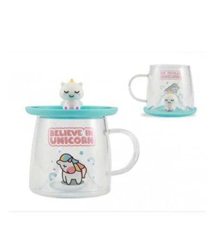 Vaso con Charm Unicornio