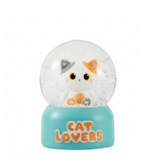 Bola de Nieve Gato Tricolor