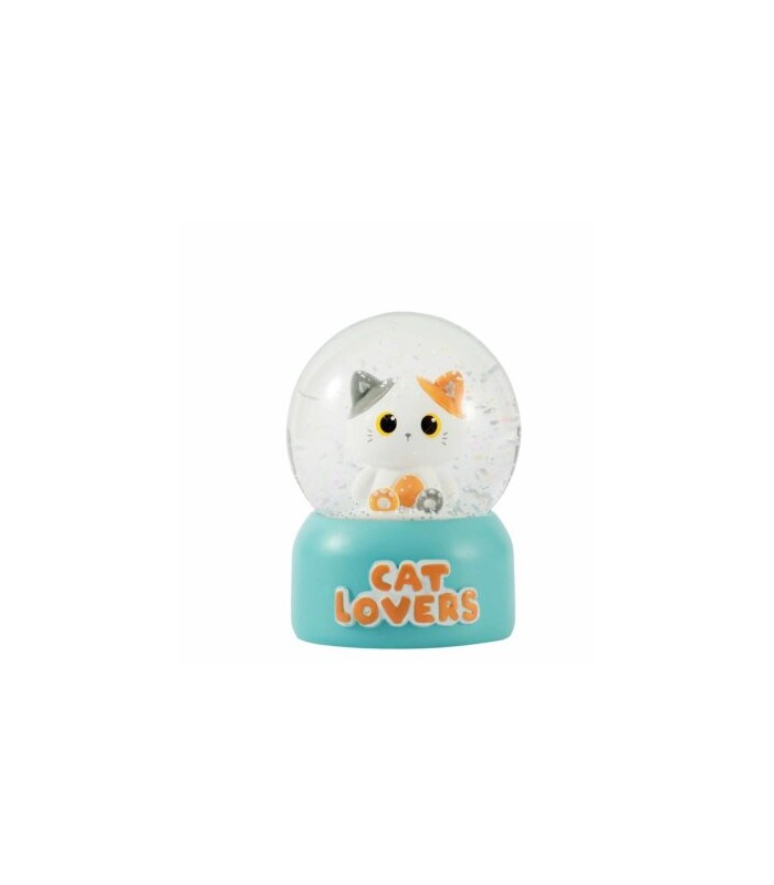 Bola de Nieve Gato Tricolor