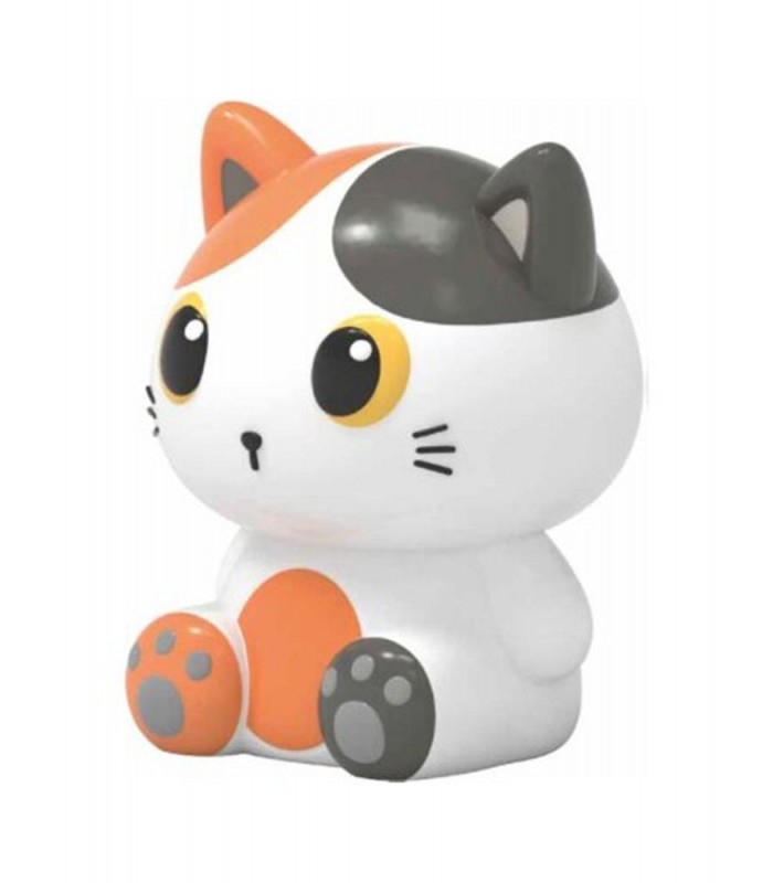 Luz nocturana de Silicona Gato Naranja
