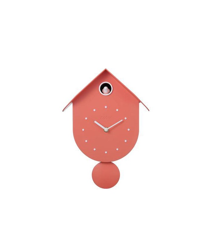 RELOJ CUCO PAJARO NARANJA