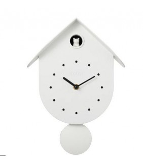 RELOJ CUCO GATO BLANCO