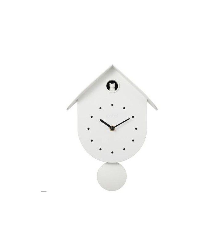 RELOJ CUCO GATO BLANCO
