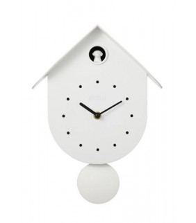 RELOJ CUCO PERRO BLANCO